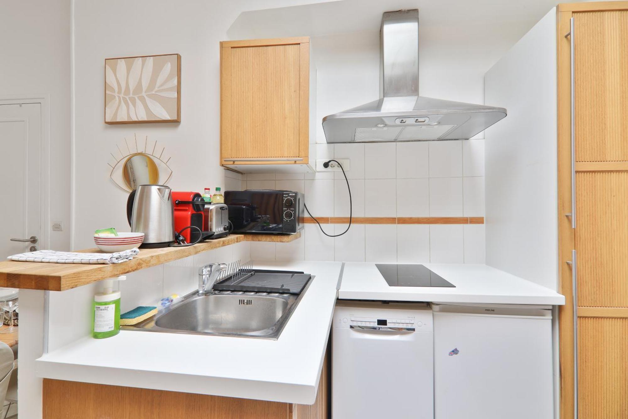 Studio Appartement Quartier Musee Du Louvre 3 Free Netflix ปารีส ภายนอก รูปภาพ